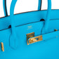 Birkin 30 Bleu Frida Epsom Gold Hardware