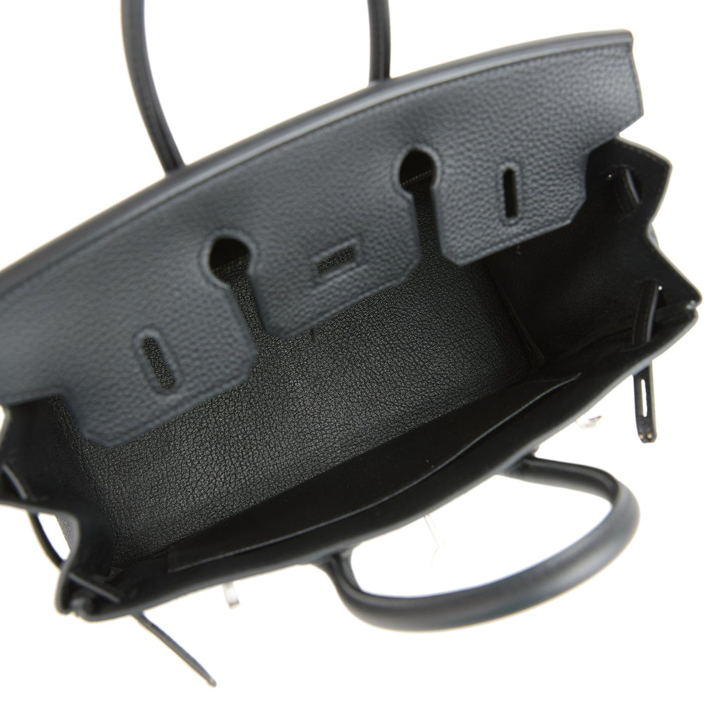 Birkins 25 Black Togo Brushed Palladium Hardware