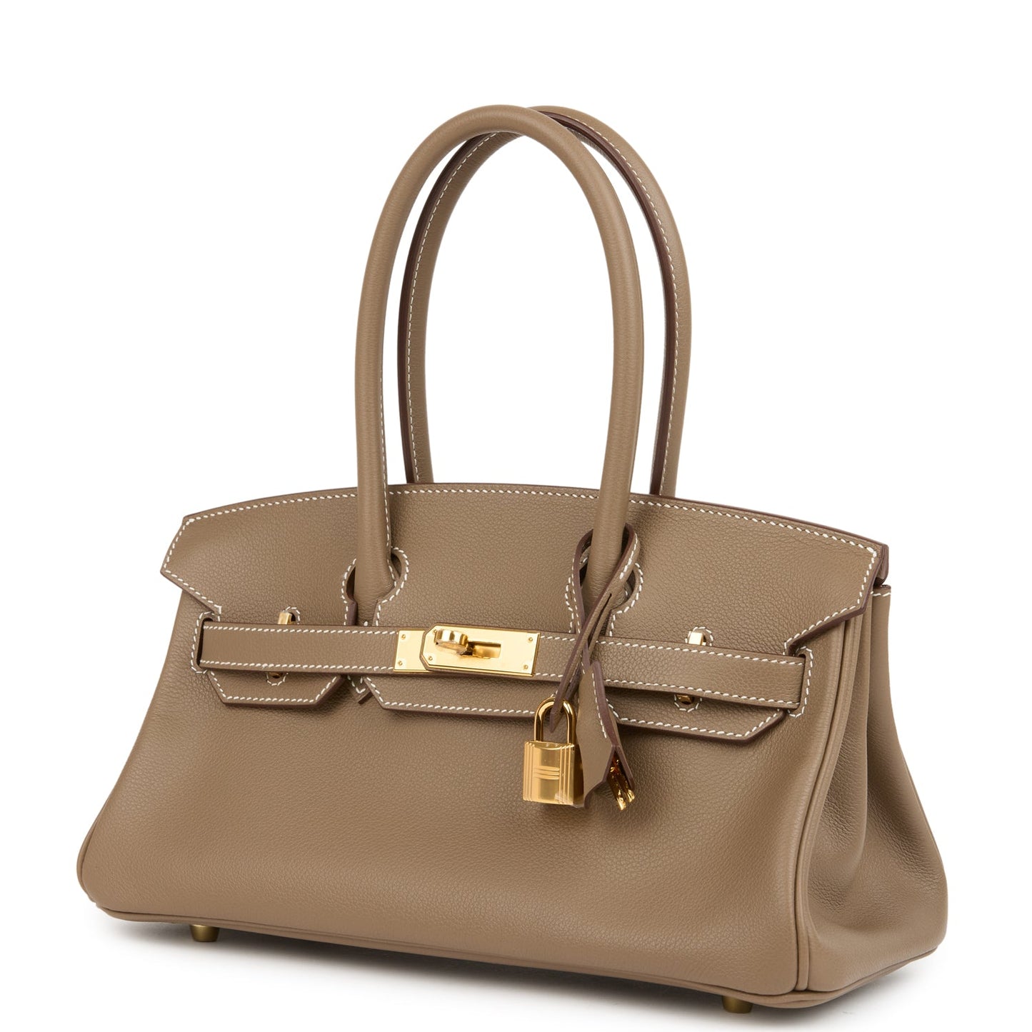 Shoulder Birkin Light 29 Etoupe Evercolor Gold Hardware