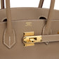 Shoulder Birkin Light 29 Etoupe Evercolor Gold Hardware