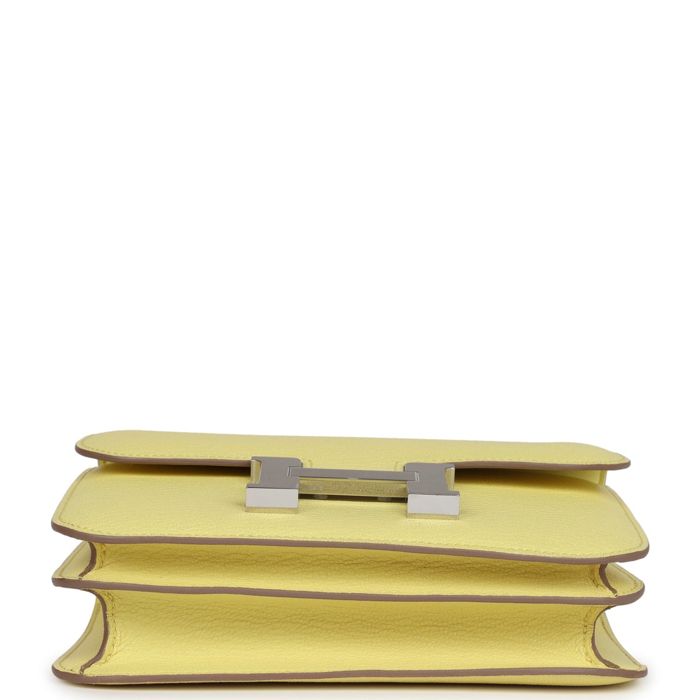 Constance 18 Limoncello Chevre Mysore Palladium Hardware