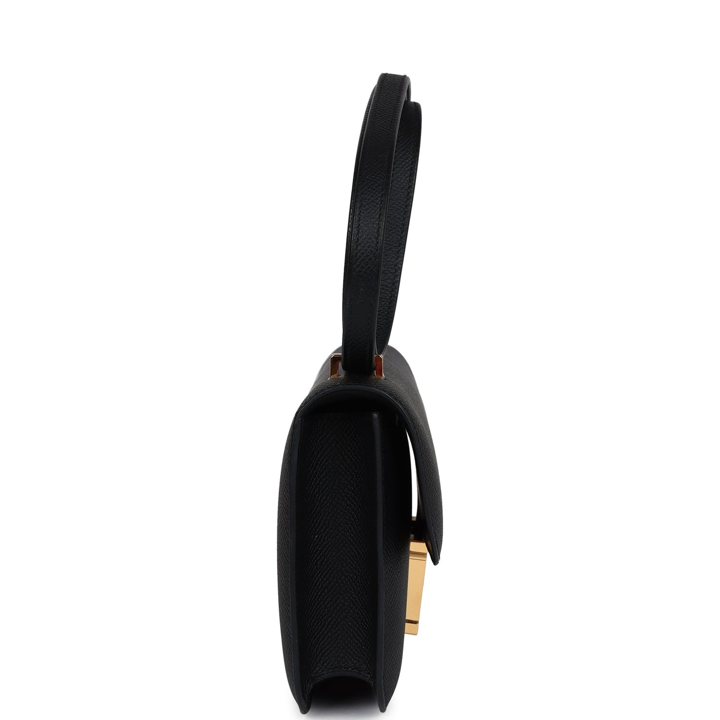 Constance Elan Black Epsom Gold Hardware