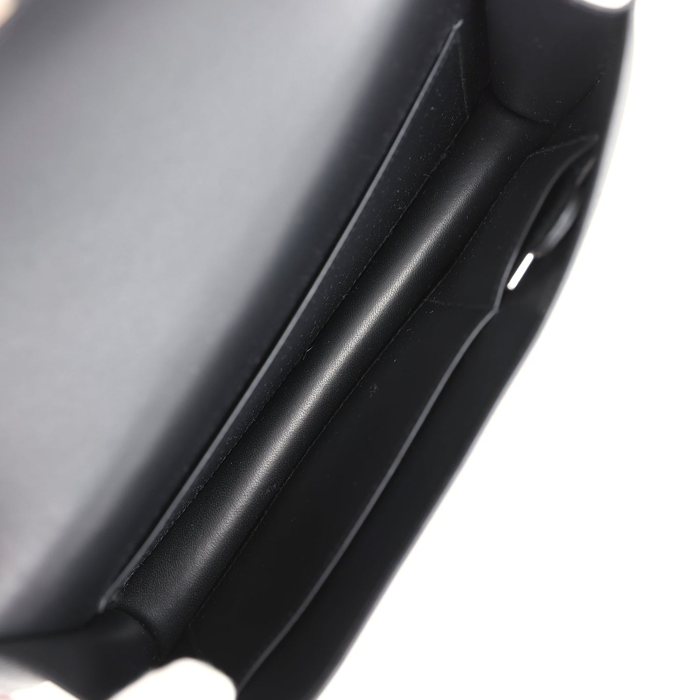 Constance Elan Black Epsom Gold Hardware