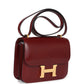 Constance 18 Rouge H Box Gold Hardware