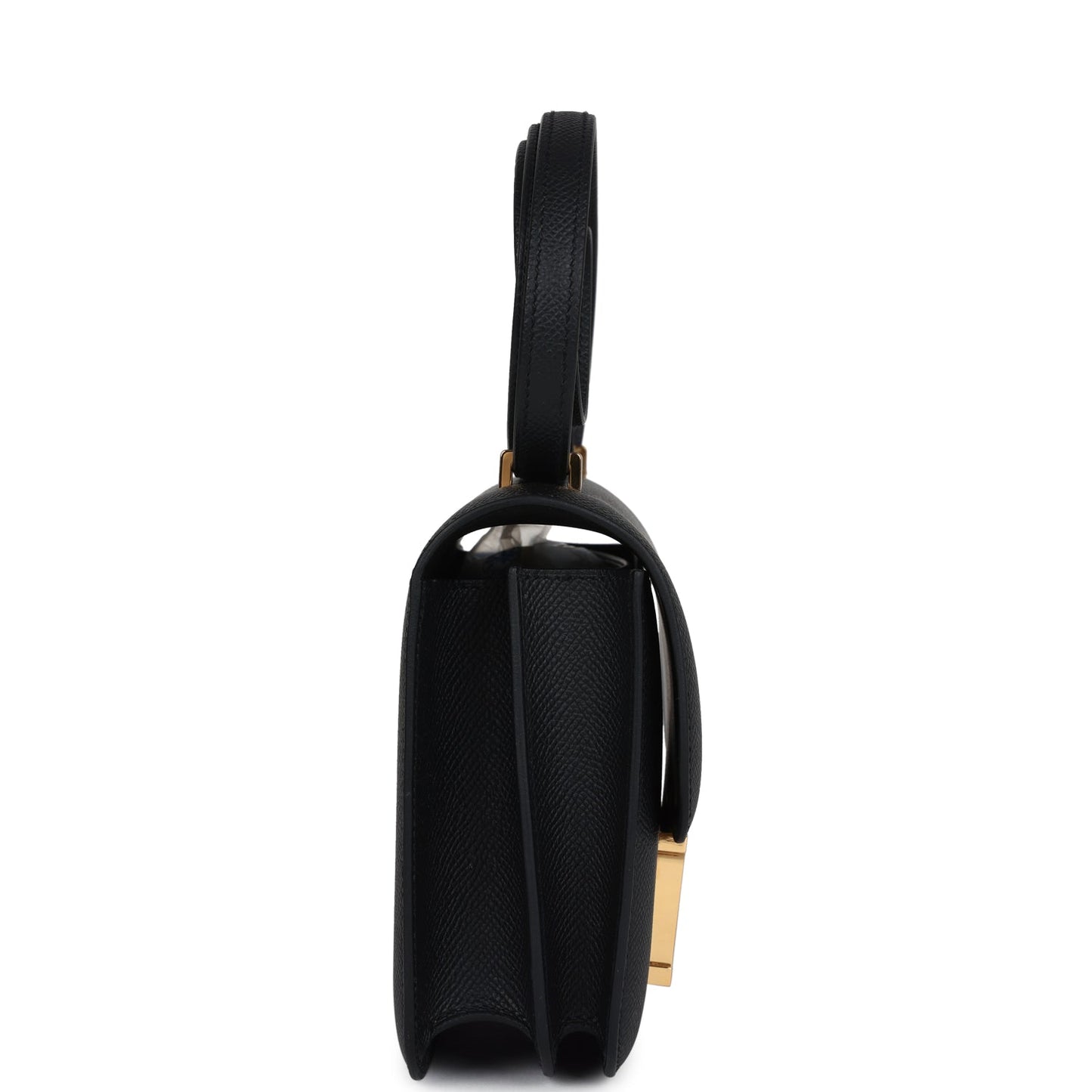 Constance 1-18 Black Epsom Gold Hardware