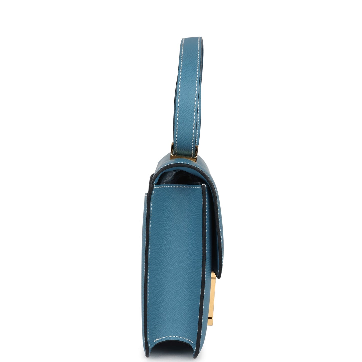 Constance 1-24 Blue Jean Epsom Gold Hardware