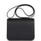 Constance 18 Black Epsom Brushed Gold Hardware