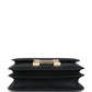 Constance 18 Black Epsom Brushed Gold Hardware