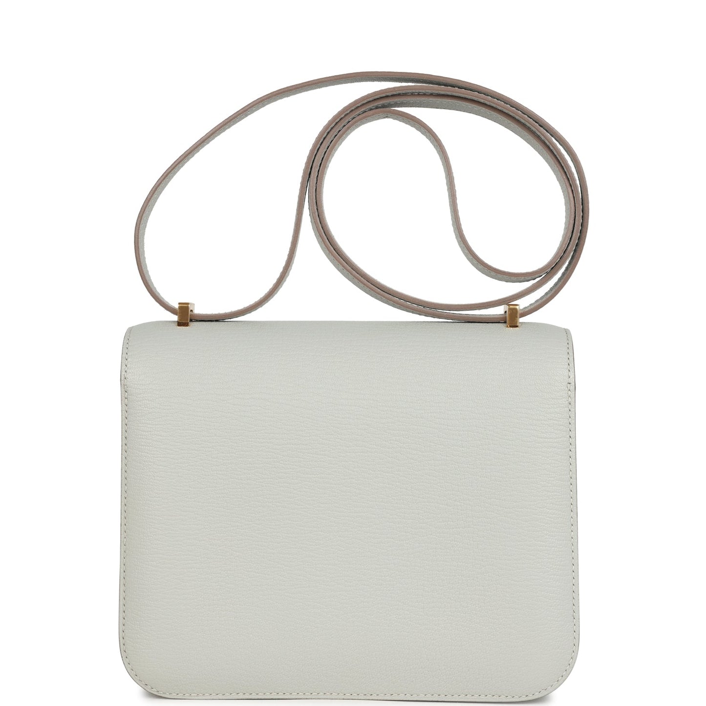 Constance 18 Gris Perle Chevre Mysore Gold Hardware