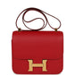 Constance 24 Rouge Casaque Epsom Gold Hardware