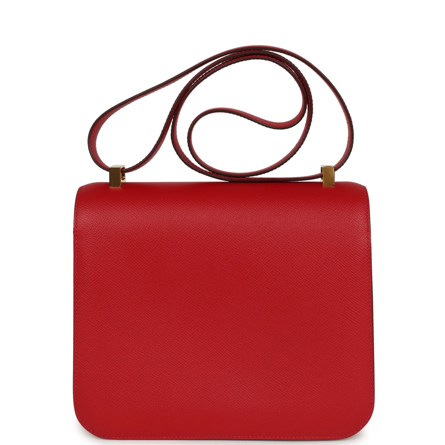 Constance 24 Rouge Casaque Epsom Gold Hardware