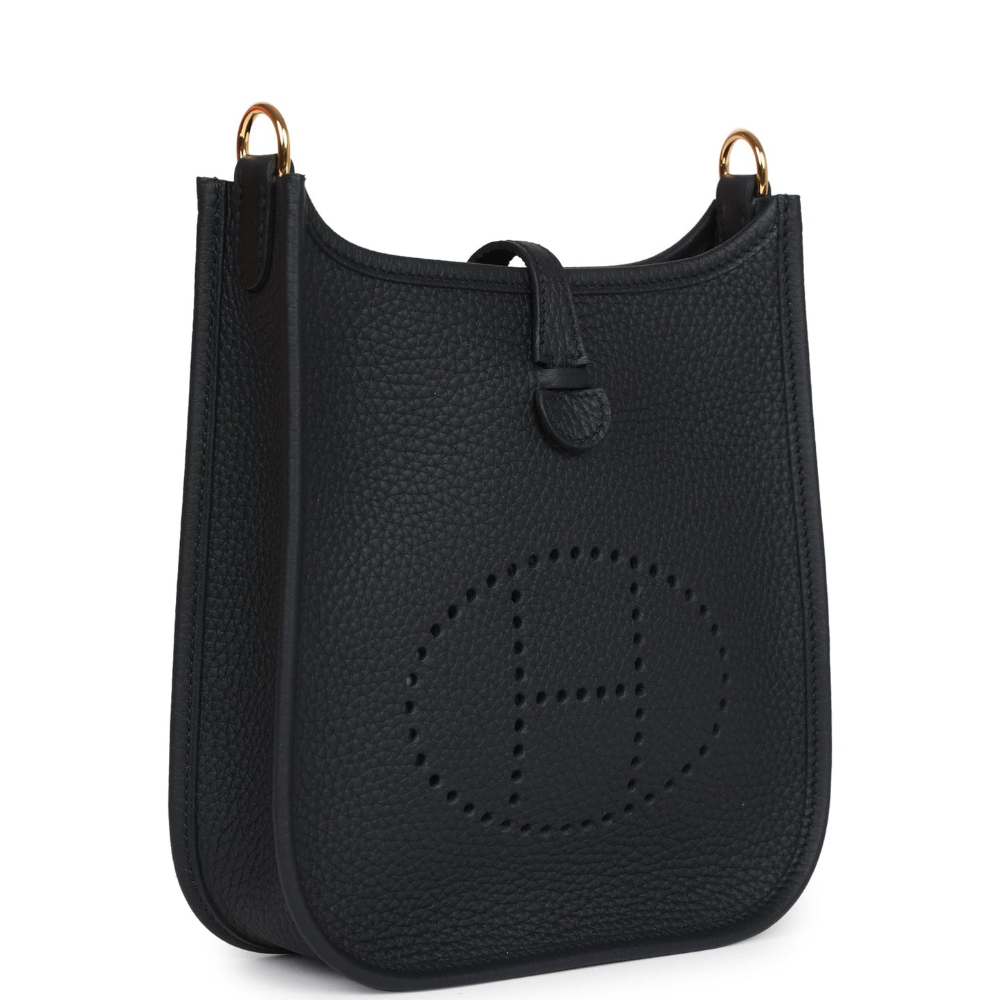 Evelyne TPM Black Clemence Gold Hardware