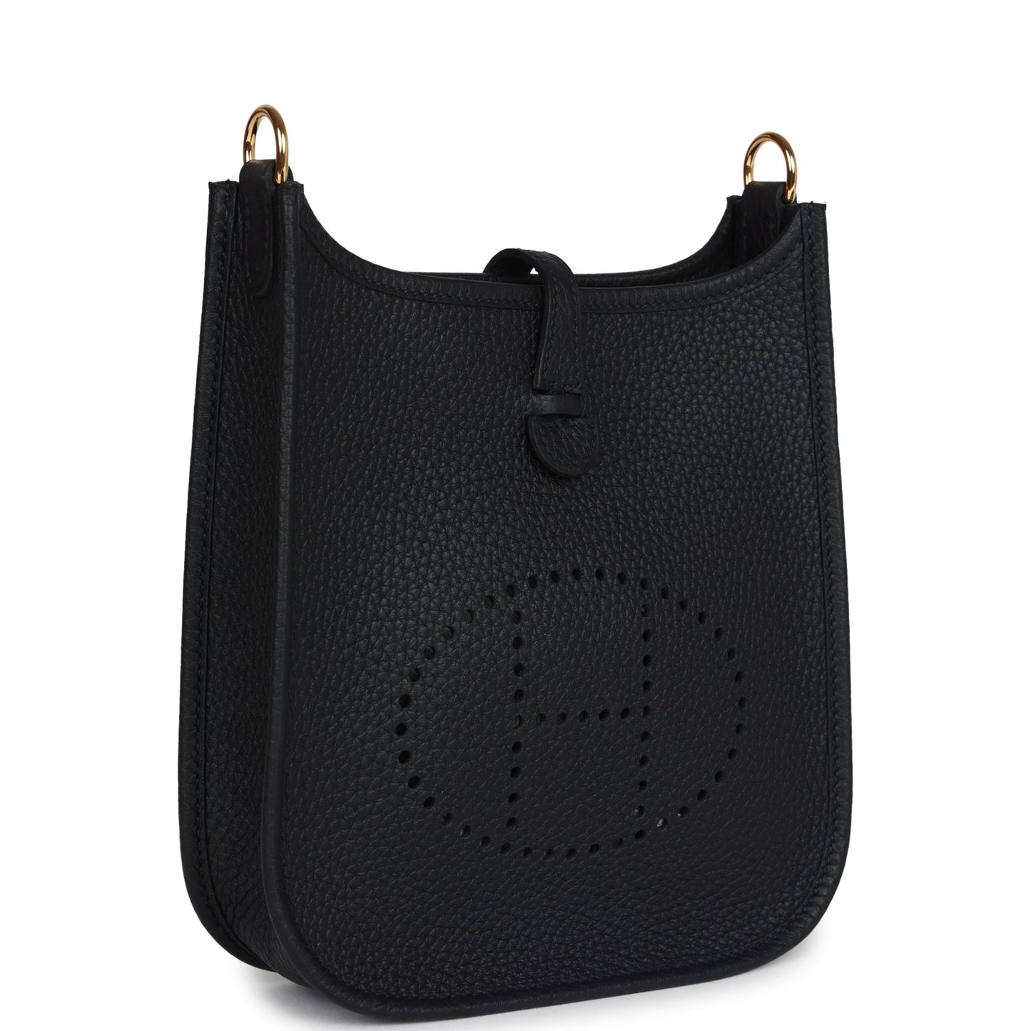 Evelyne TPM Black Clemence Gold Hardware