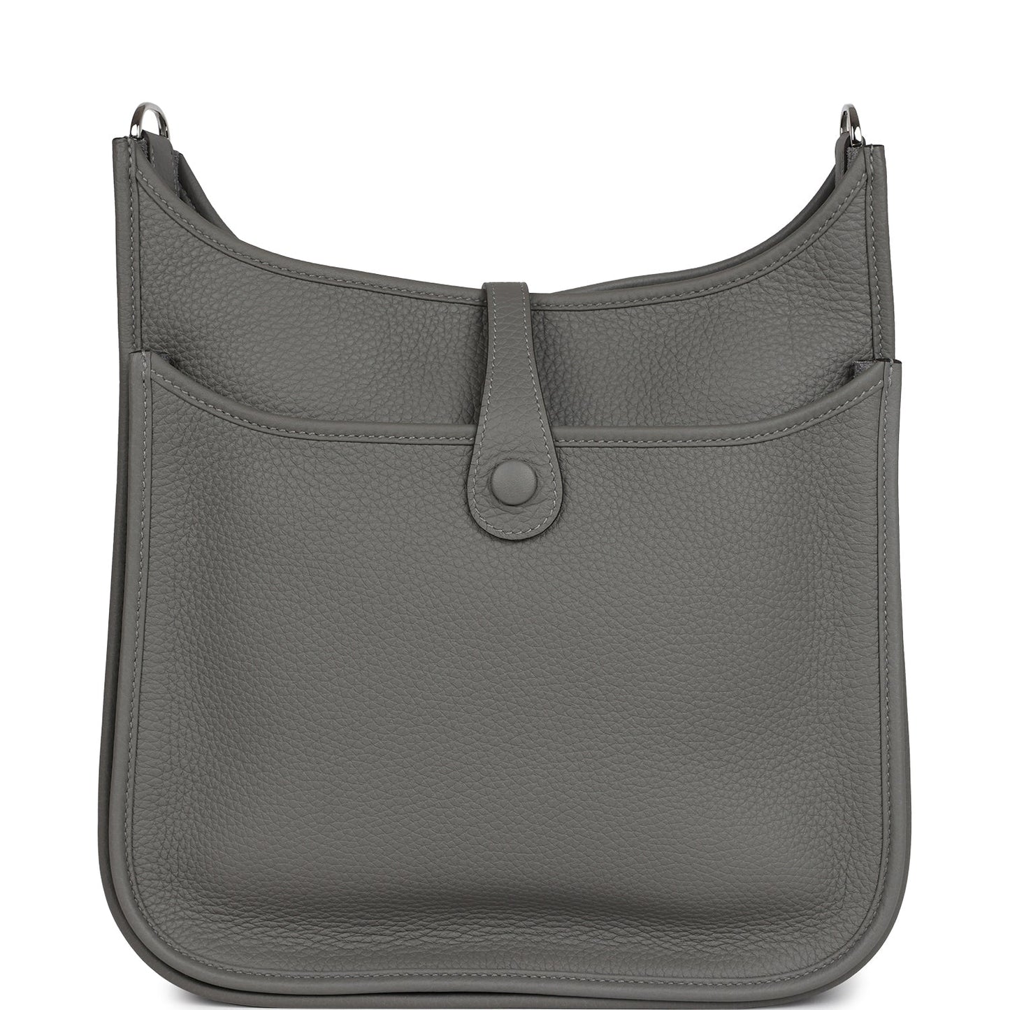 Evelyne III PM Gris Meyer Clemence Palladium Hardware