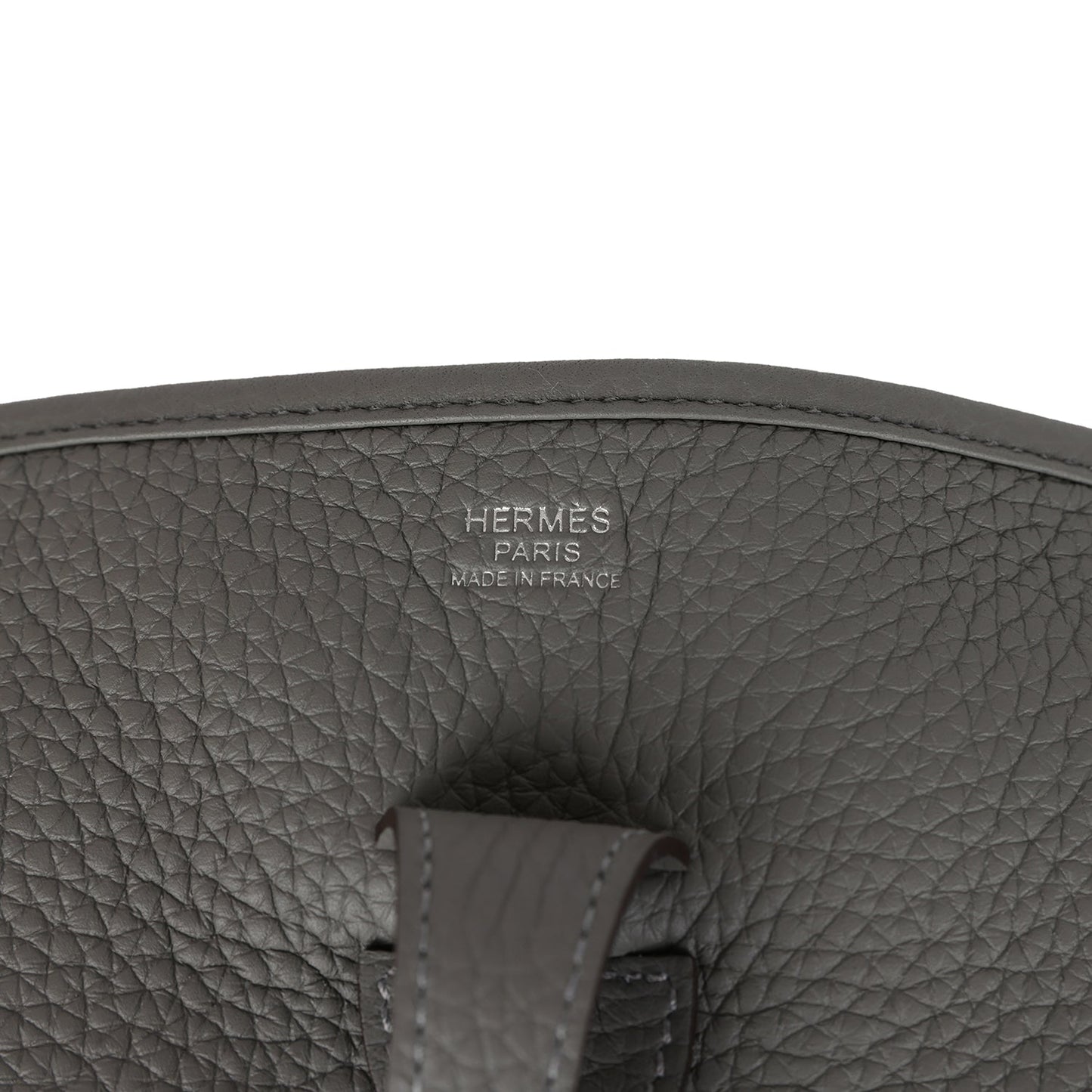 Evelyne III PM Gris Meyer Clemence Palladium Hardware