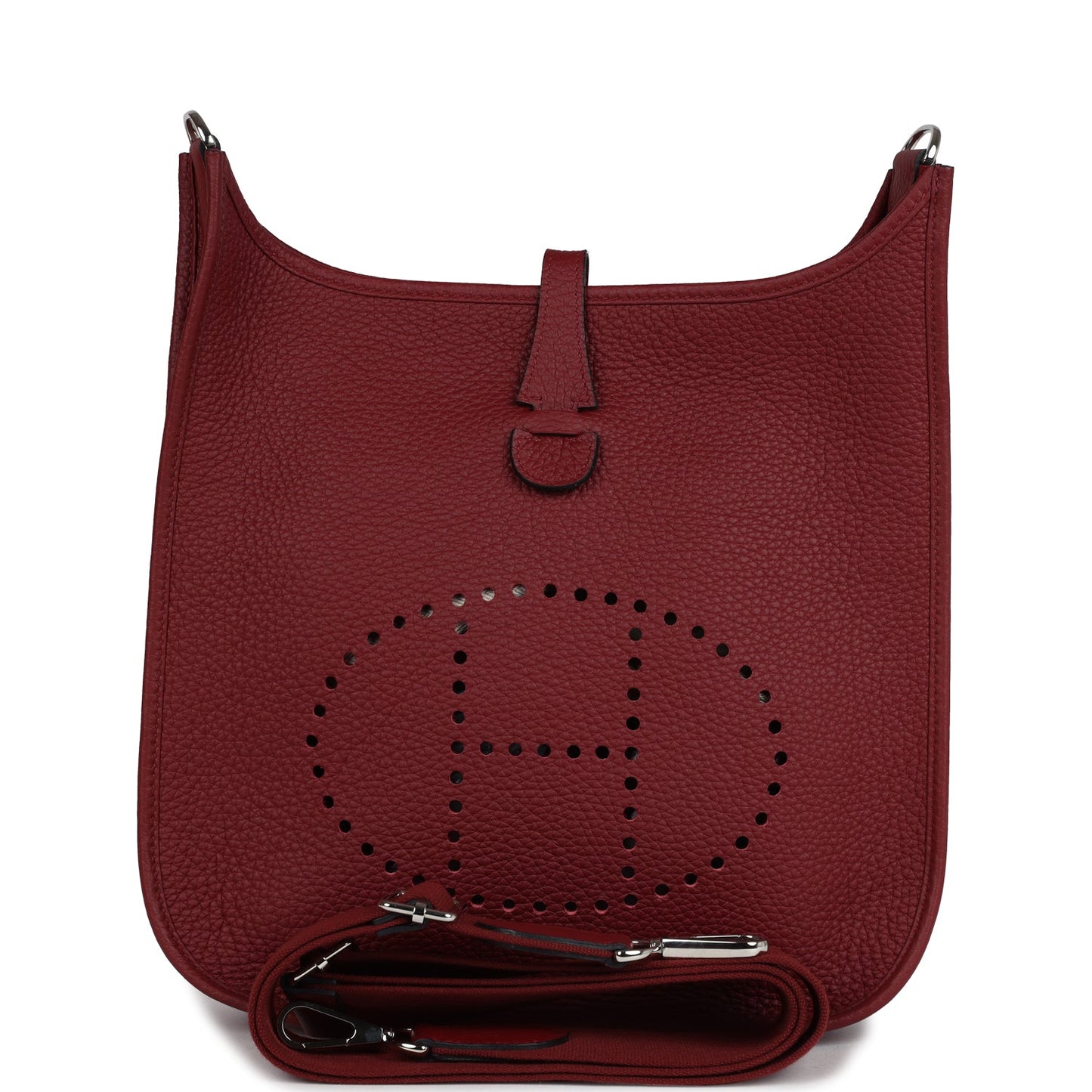 Evelyne PM Rouge H Clemence Palladium Hardware