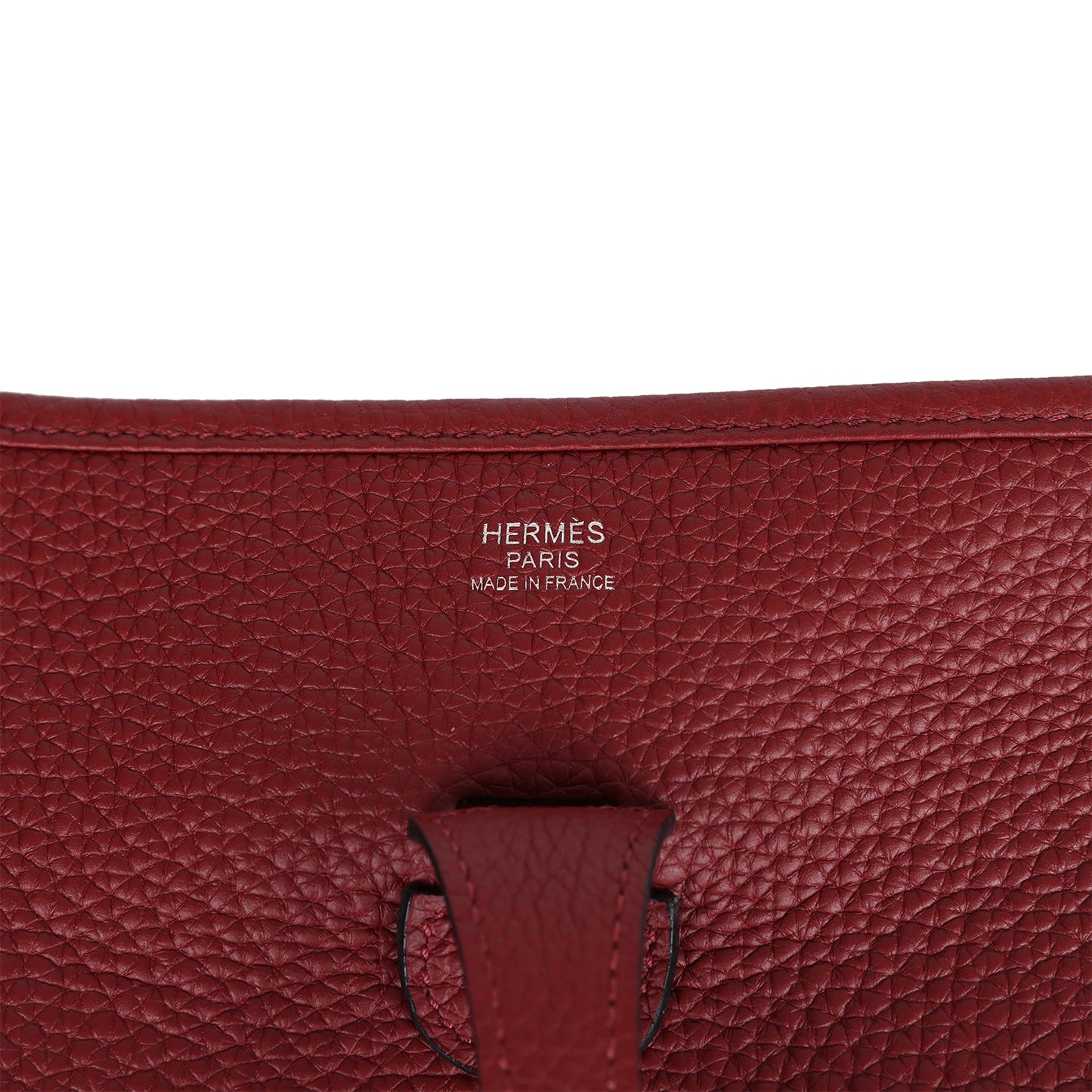 Evelyne PM Rouge H Clemence Palladium Hardware