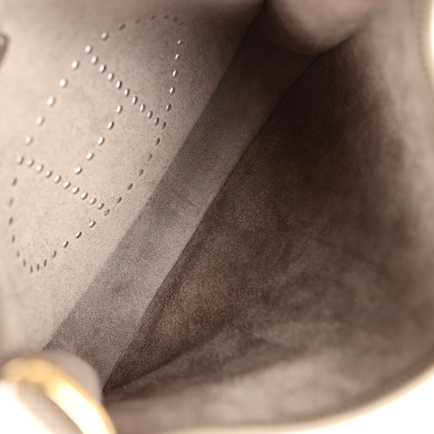 Evelyne III PM Etoupe Clemence Gold Hardware