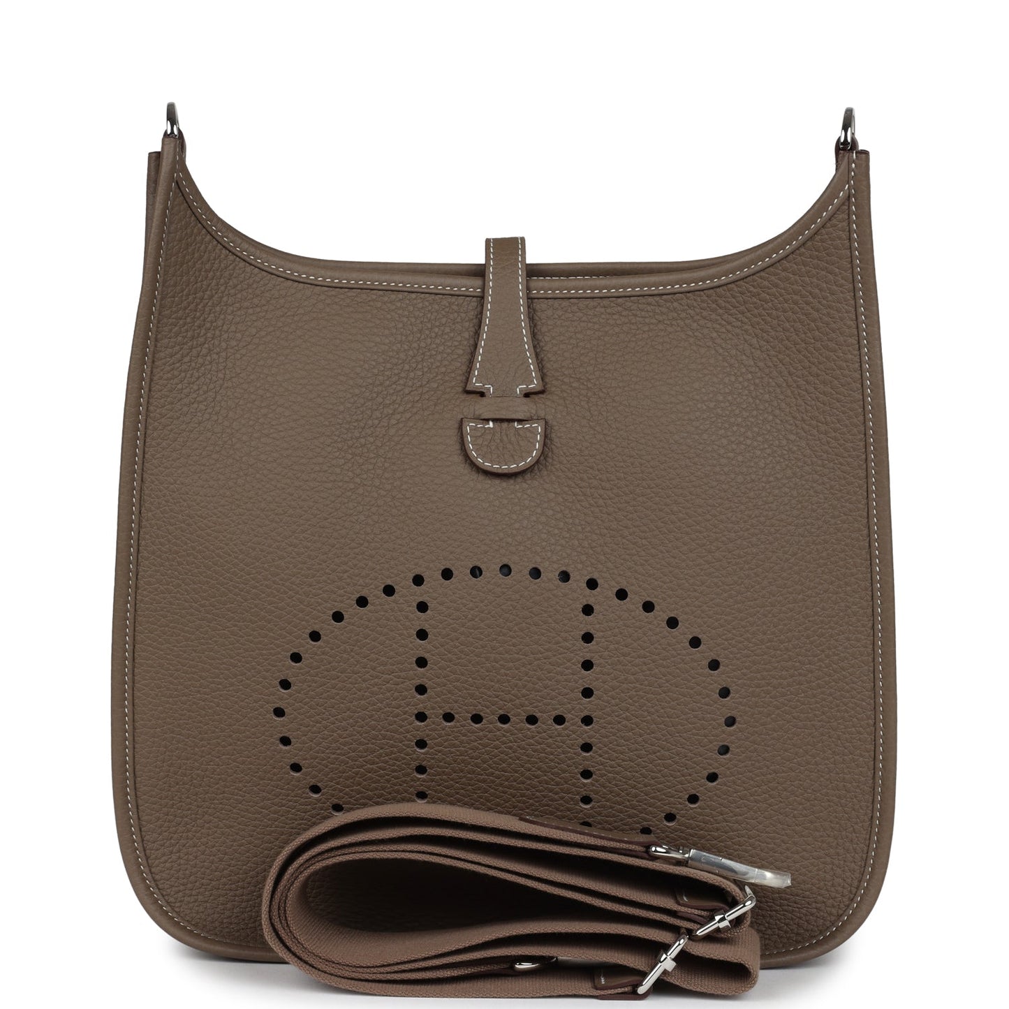 Evelyne PM Etoupe Clemence Palladium Hardware