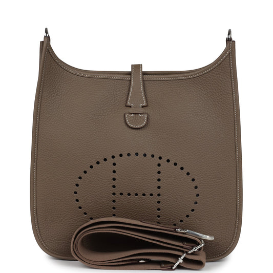 Evelyne PM Etoupe Clemence Palladium Hardware