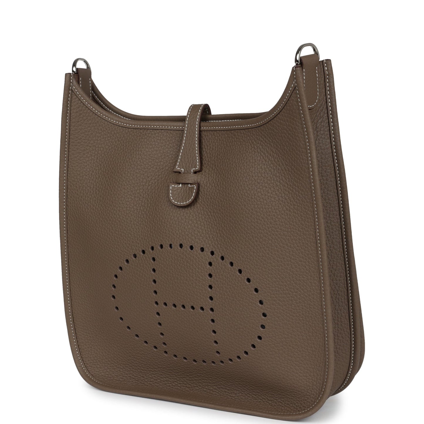 Evelyne PM Etoupe Clemence Palladium Hardware