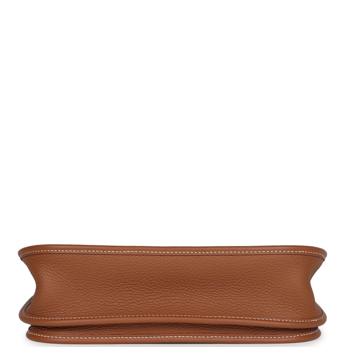 Evelyne III PM Gold Clemence and Ecru Toile H Canvas Gold Hardware