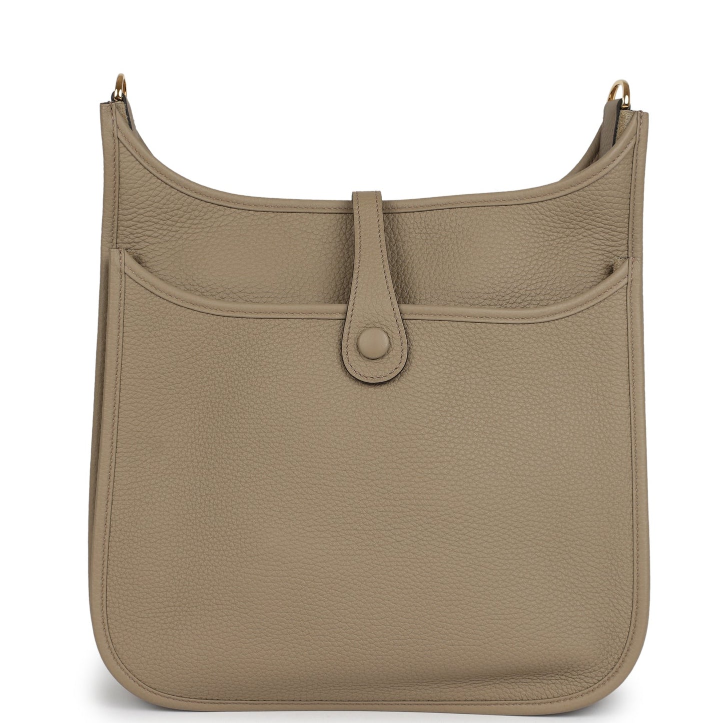 Evelyne III PM Beige Marfa Clemence Gold Hardware