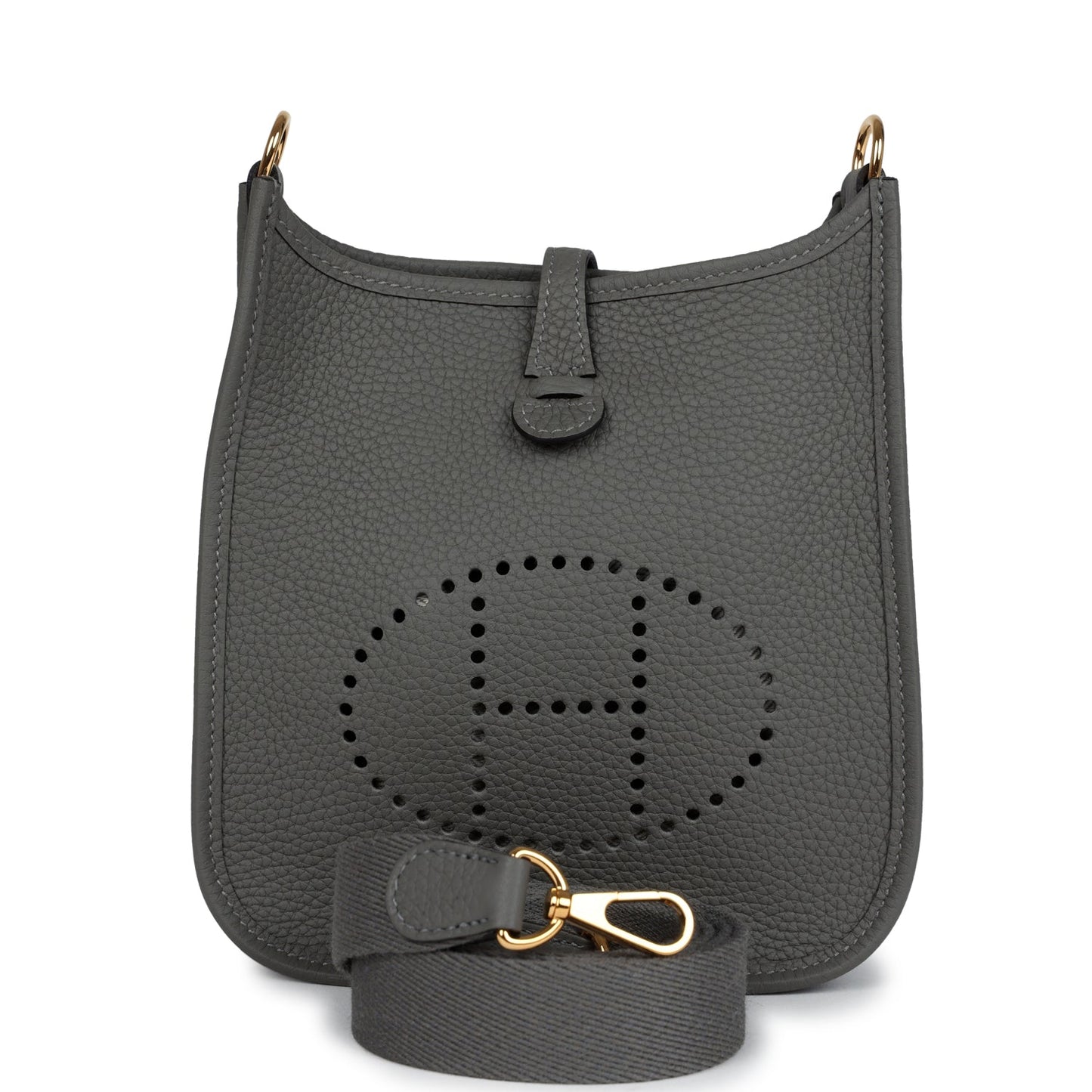 Evelyne TPM Gris Meyer Clemence Gold Hardware