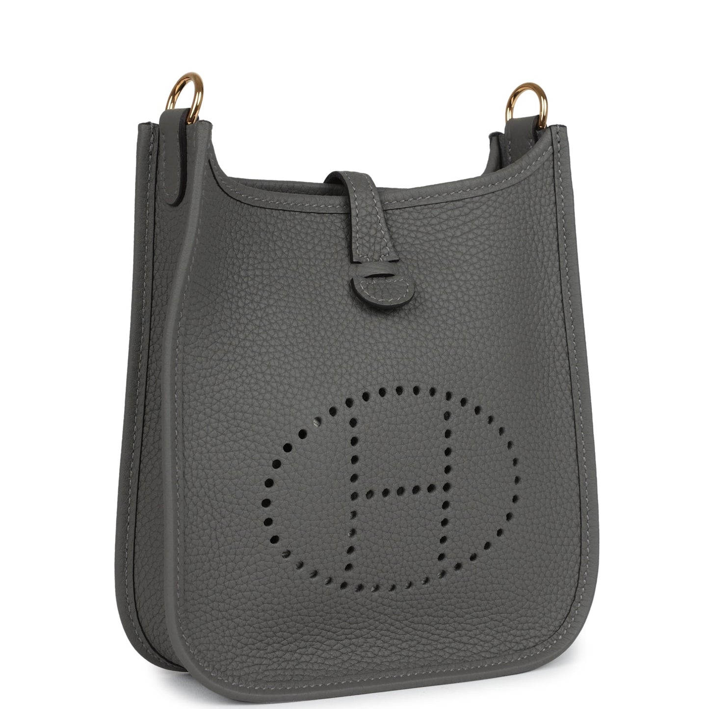 Evelyne TPM Gris Meyer Clemence Gold Hardware