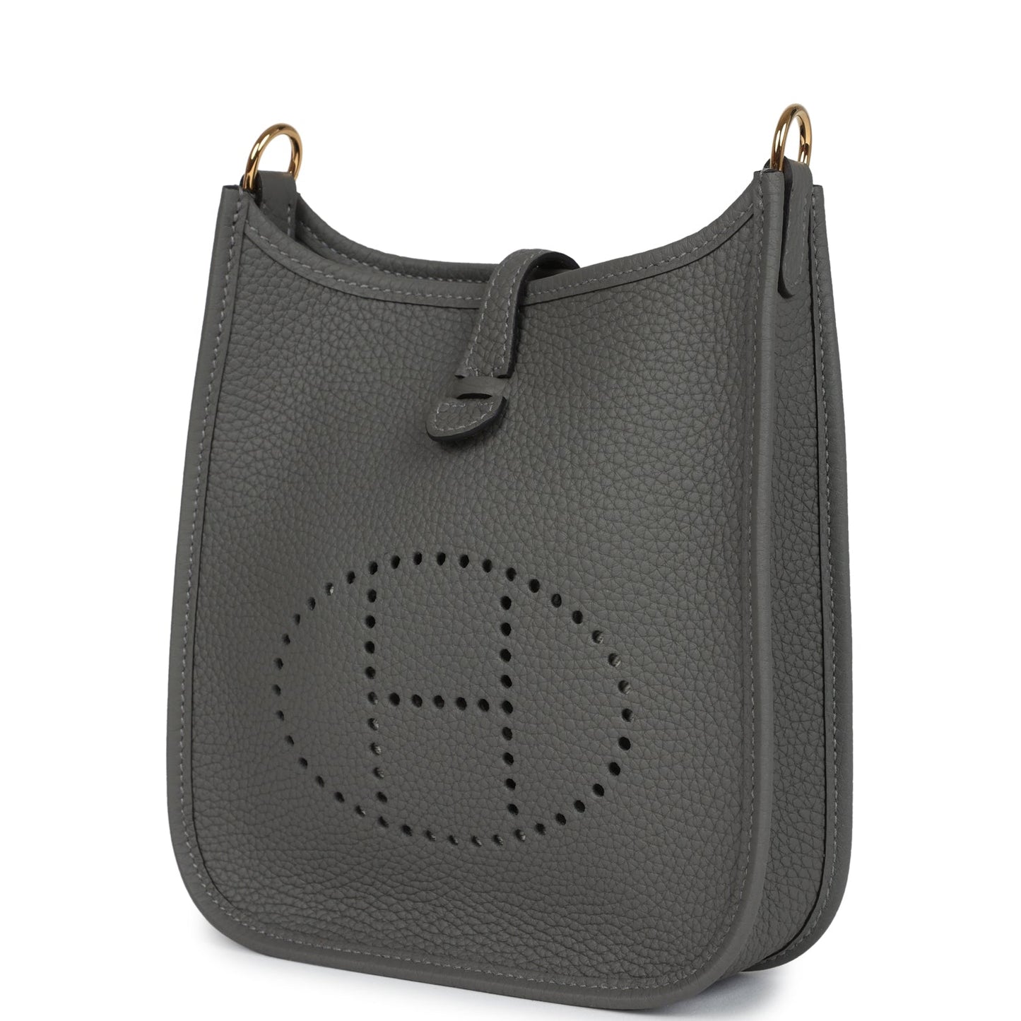 Evelyne TPM Gris Meyer Clemence Gold Hardware