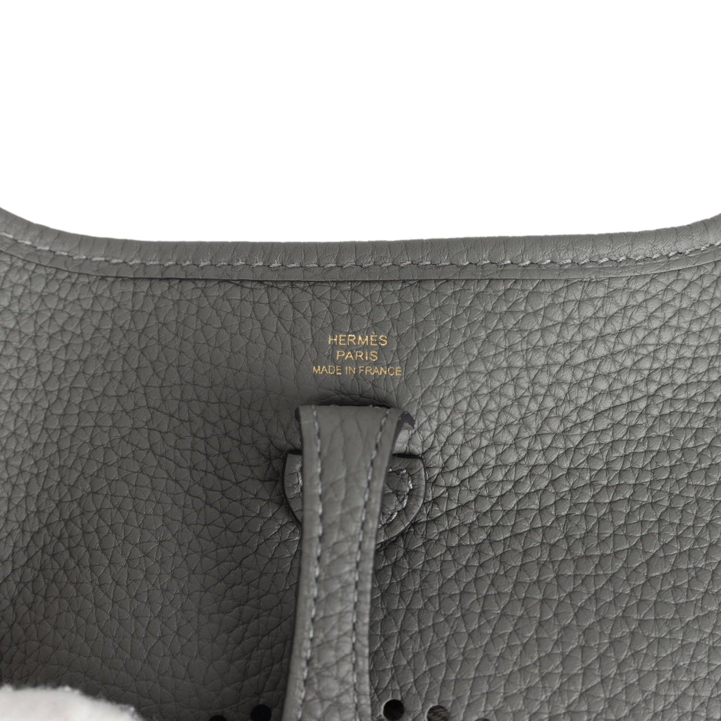 Evelyne TPM Gris Meyer Clemence Gold Hardware