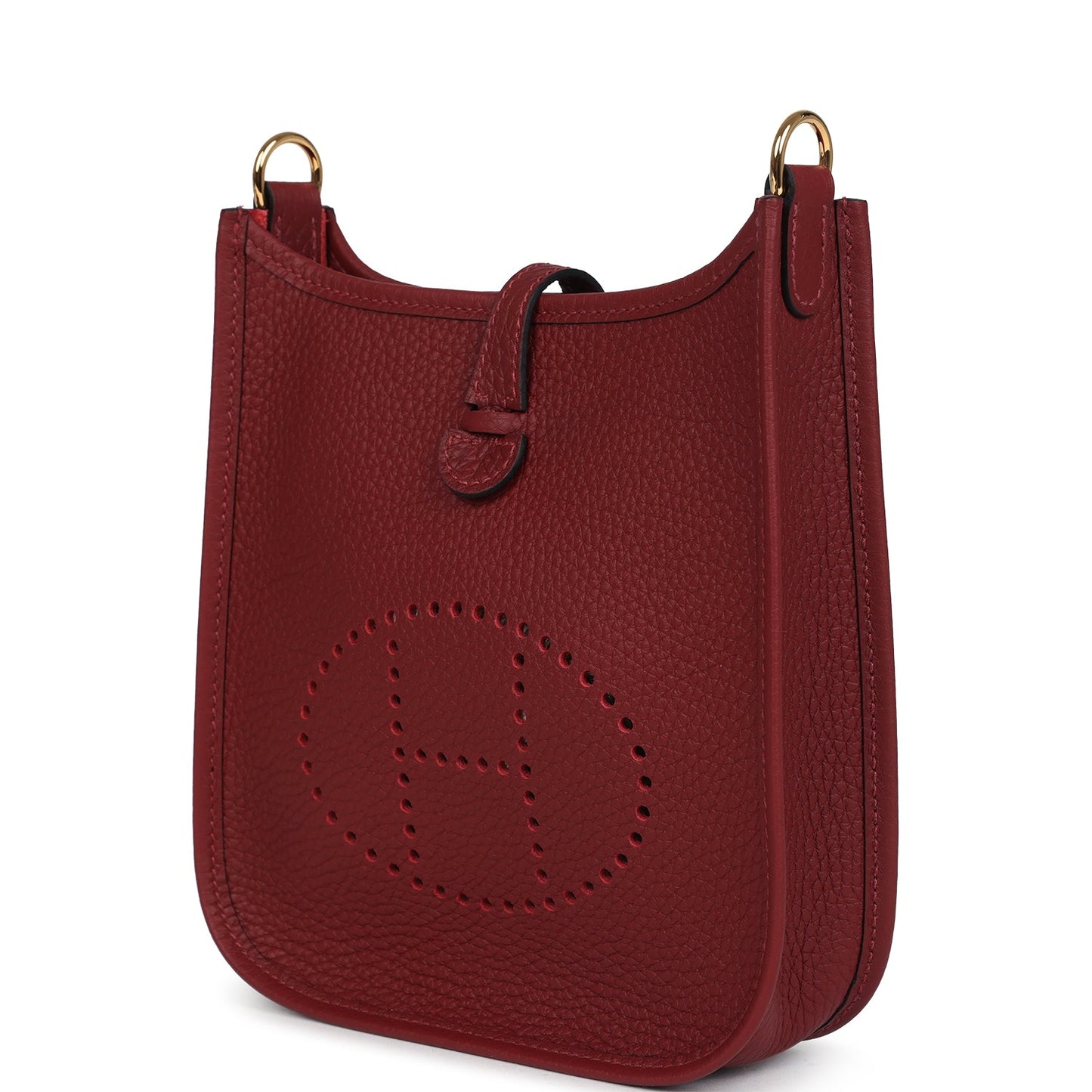 Evelyne TPM Rouge H Clemence Gold Hardware