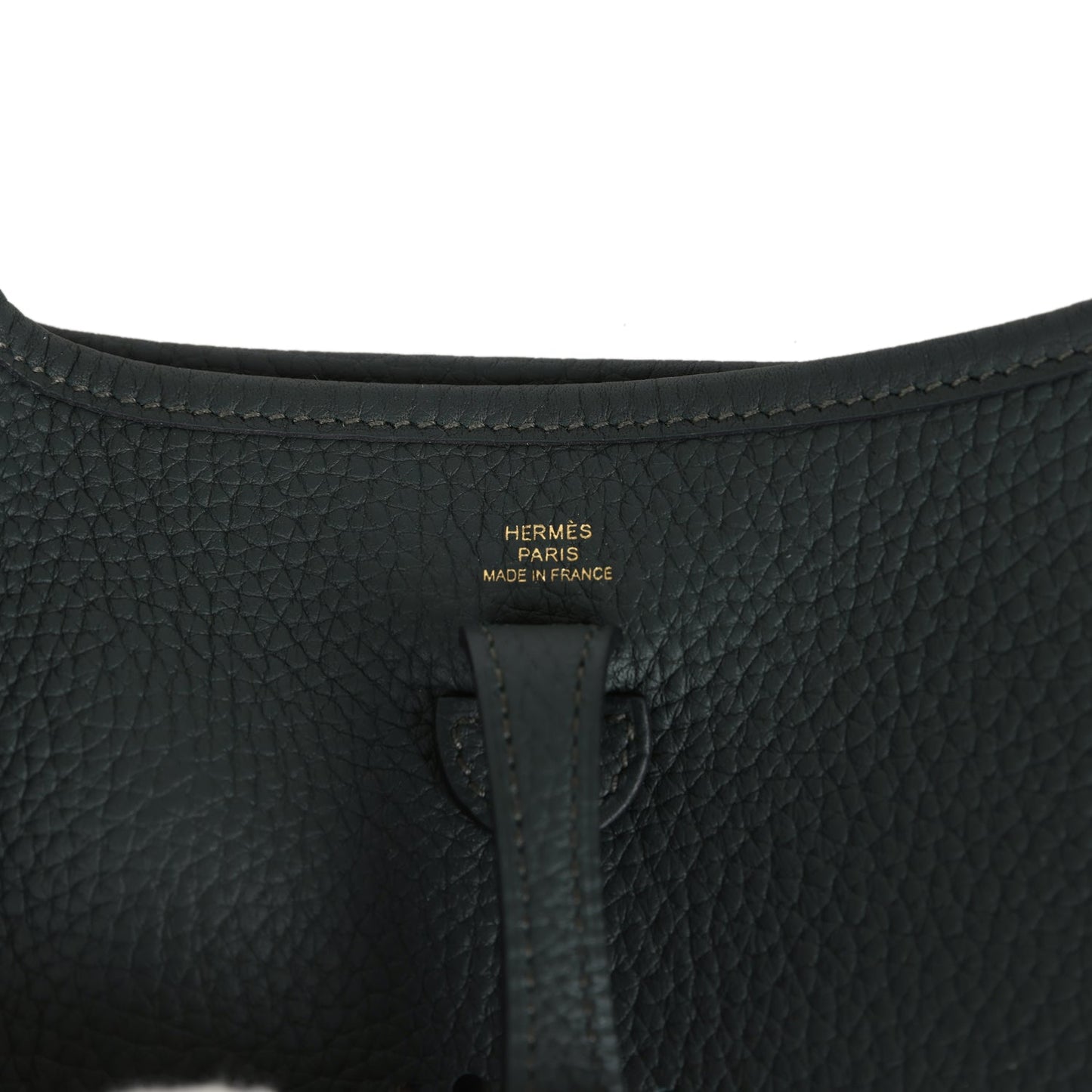 Evelyne TPM Vert Fonce Clemence Gold Hardware