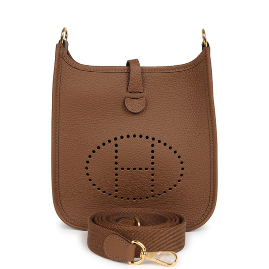 Evelyne TPM Alezan Taurillon Maurice Gold Hardware