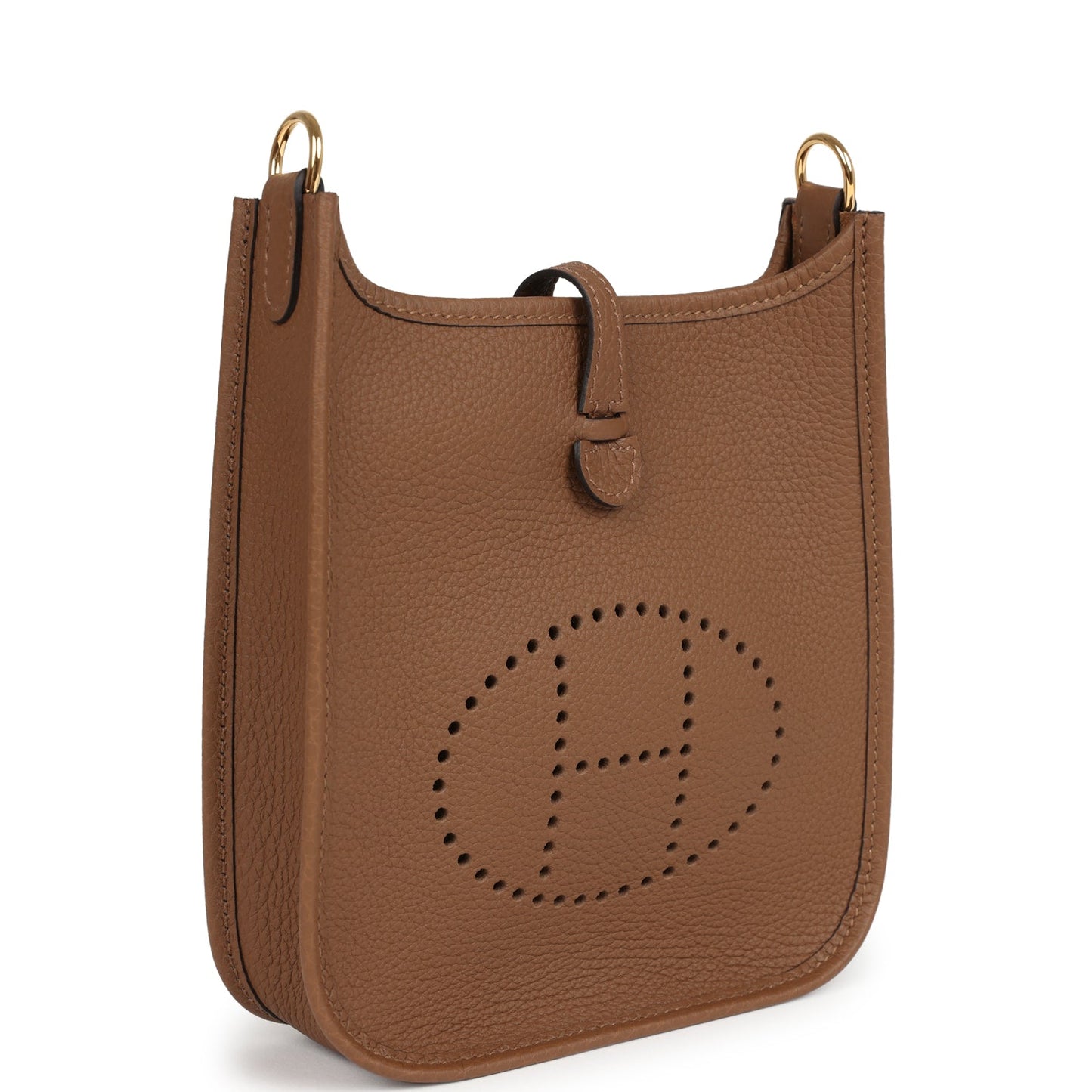 Evelyne TPM Alezan Taurillon Maurice Gold Hardware