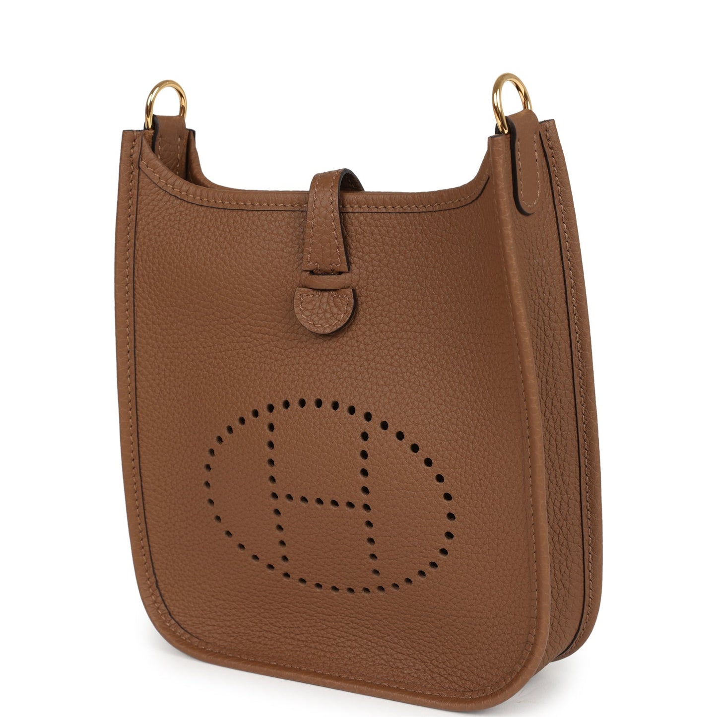 Evelyne TPM Alezan Taurillon Maurice Gold Hardware