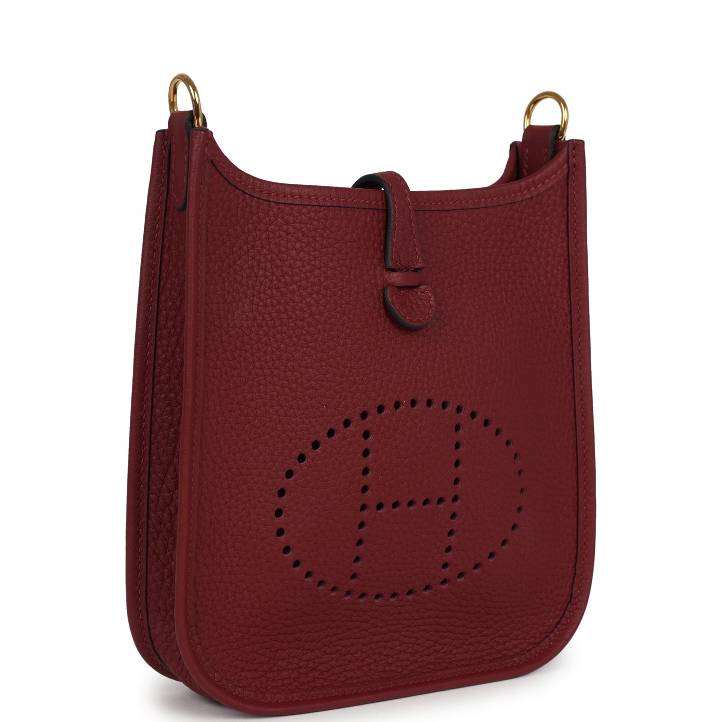 Evelyne TPM Rouge H Clemence Gold Hardware