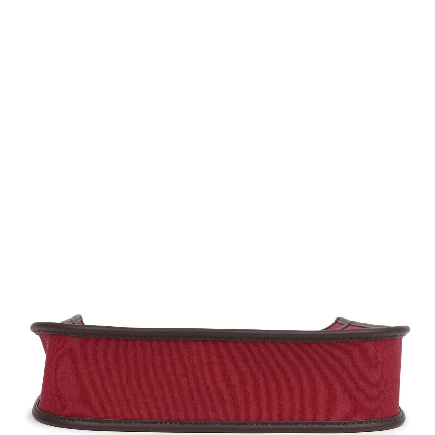 Neo Evelyne PM Rubis Officier Canvas and Rouge Sellier Swift Palladium Hardware