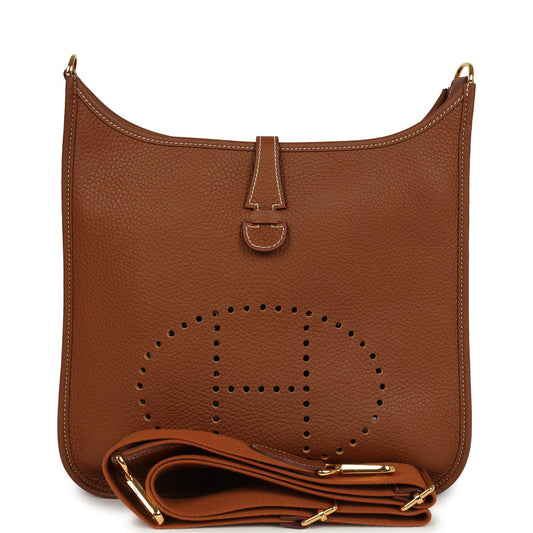 Evelyne III PM Gold Clemence Gold Hardware