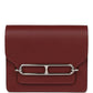 Roulis Slim Wallet Bi-Color Rouge H/Rose Azalee Evercolor Palladium Hardware