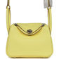 Mini Lindy Limoncello Clemence Palladium Hardware