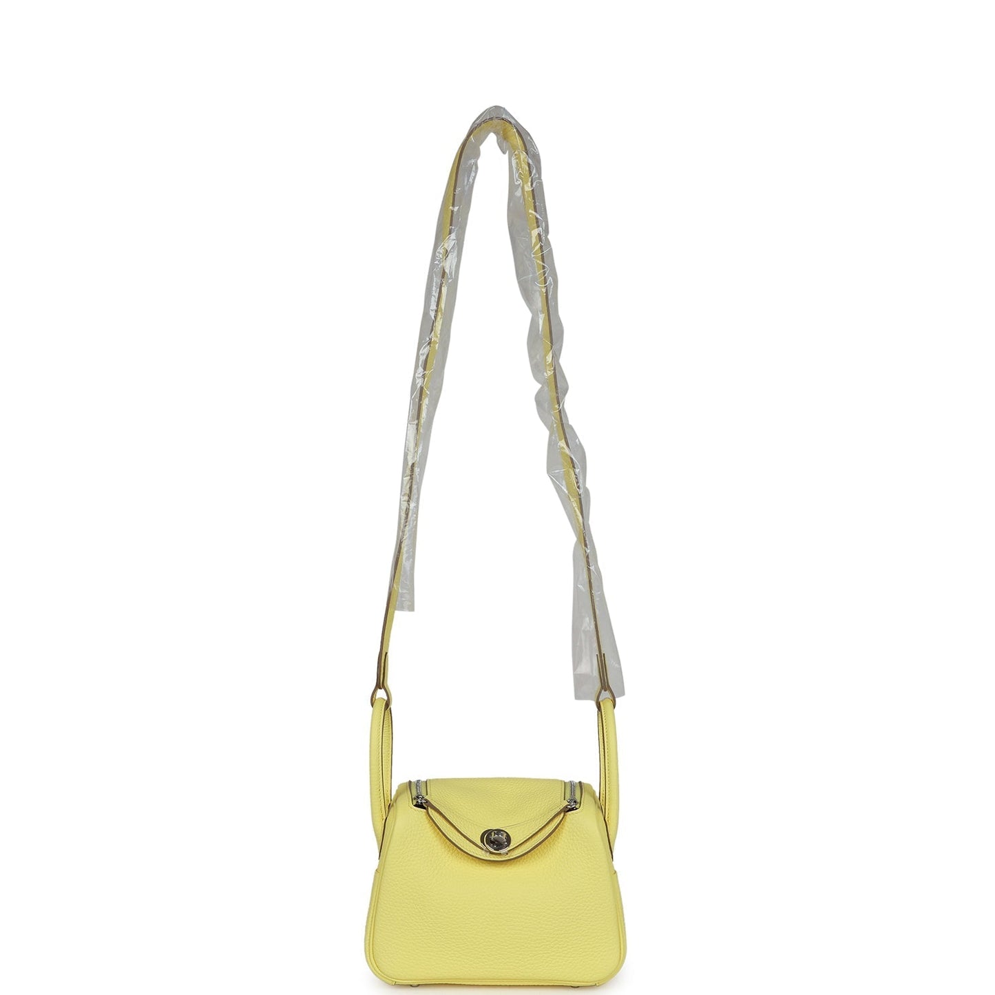 Mini Lindy Limoncello Clemence Palladium Hardware