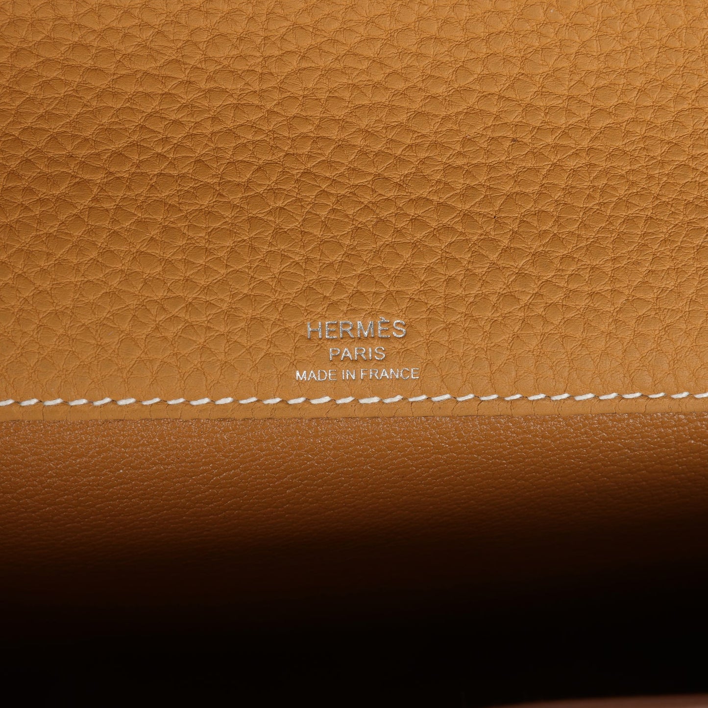 Kelly Depeches 25 Naturel Sable Togo Palladium Hardware