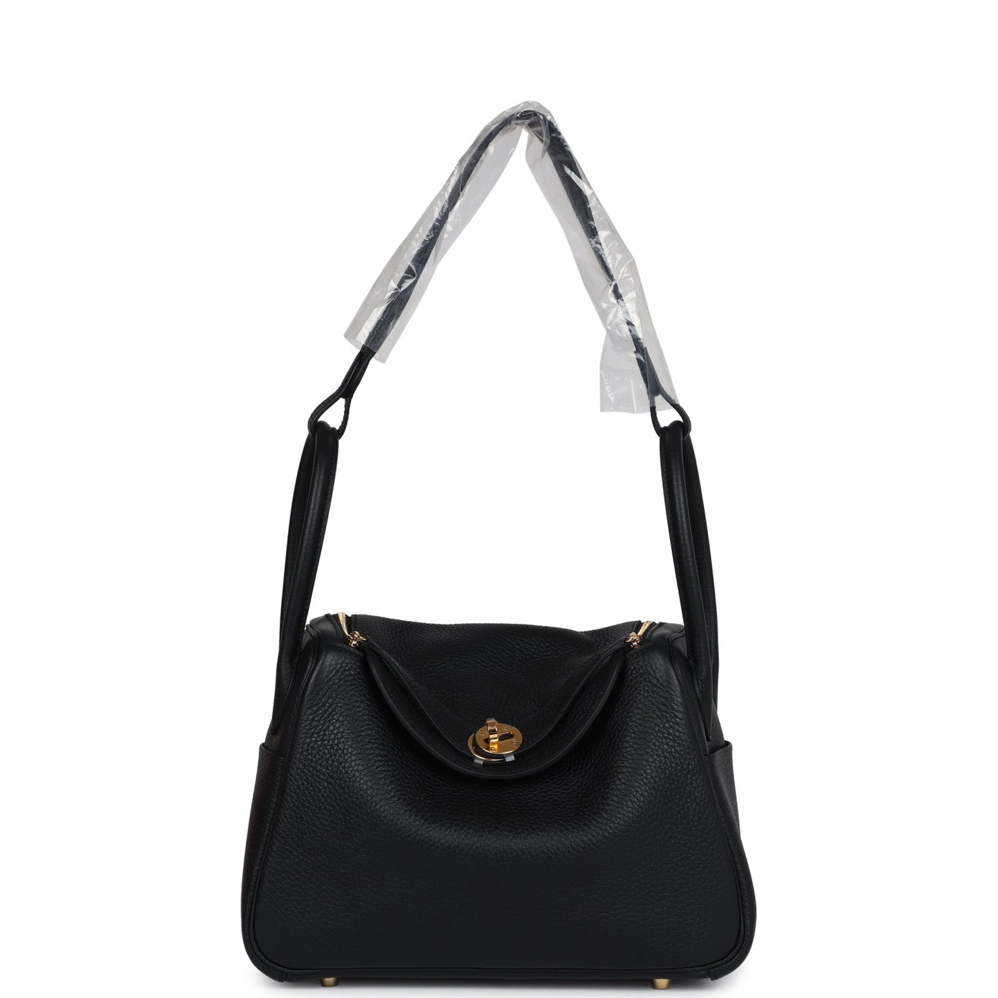 Lindy 26 Black Clemence Gold Hardware
