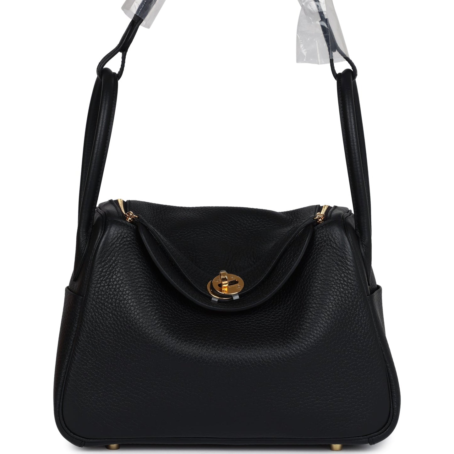 Lindy 26 Black Clemence Gold Hardware