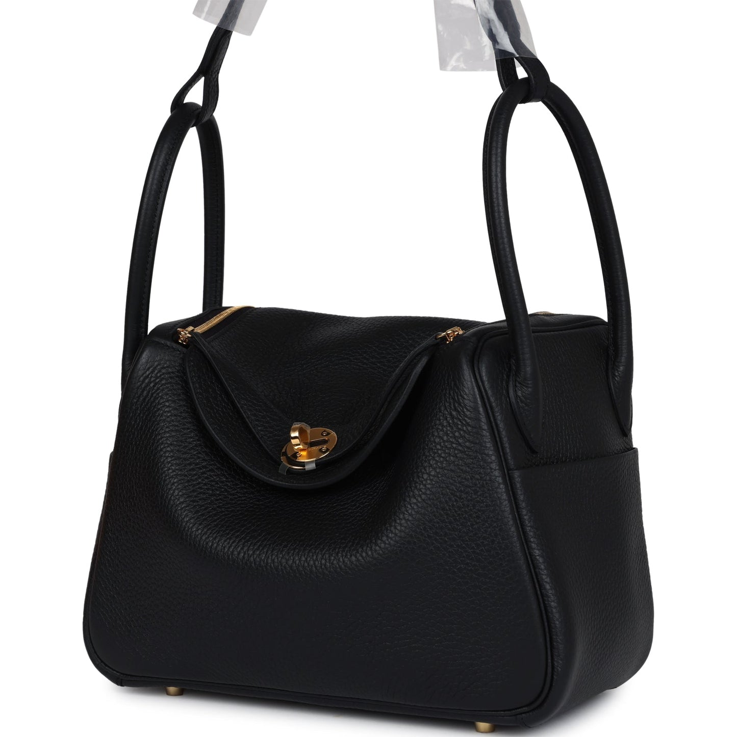 Lindy 26 Black Clemence Gold Hardware