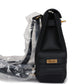 Mini Kelly Jump Backpack Black Swift Gold Hardware