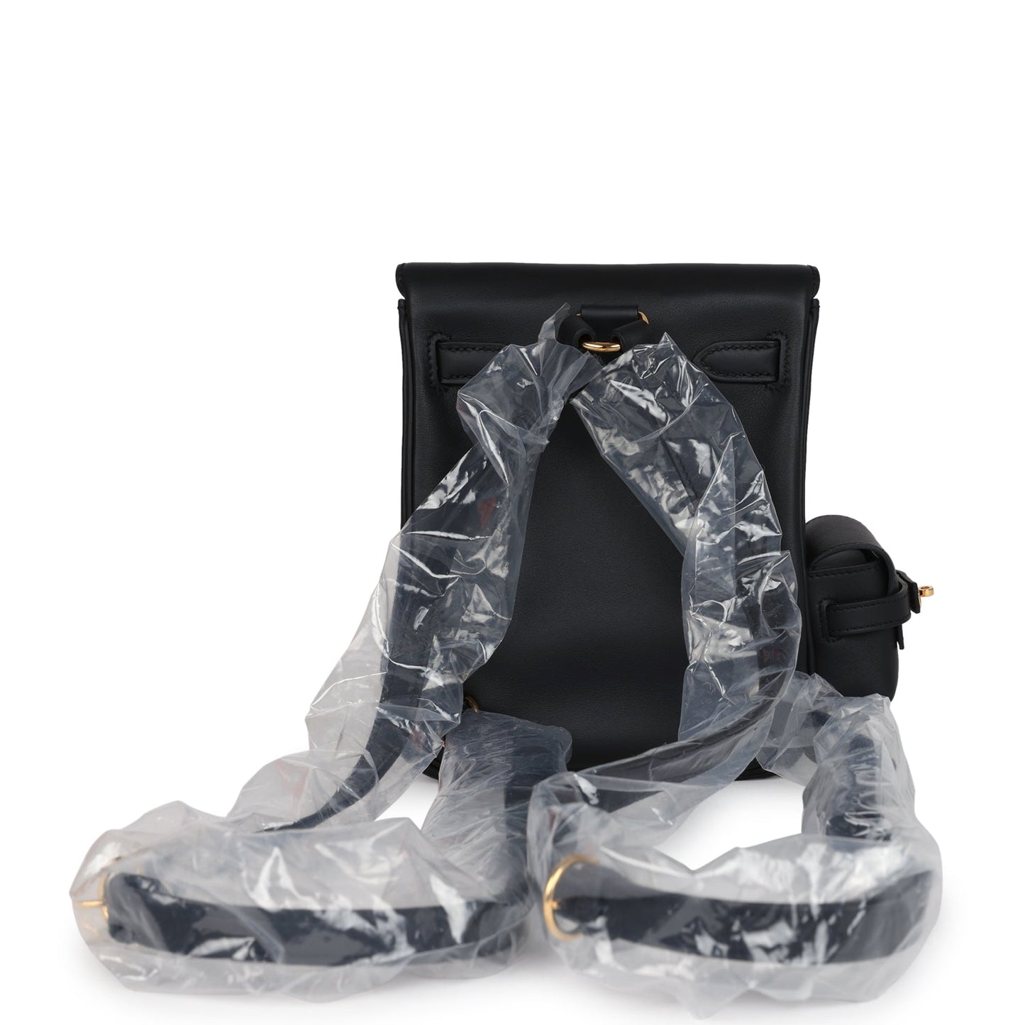 Mini Kelly Jump Backpack Black Swift Gold Hardware