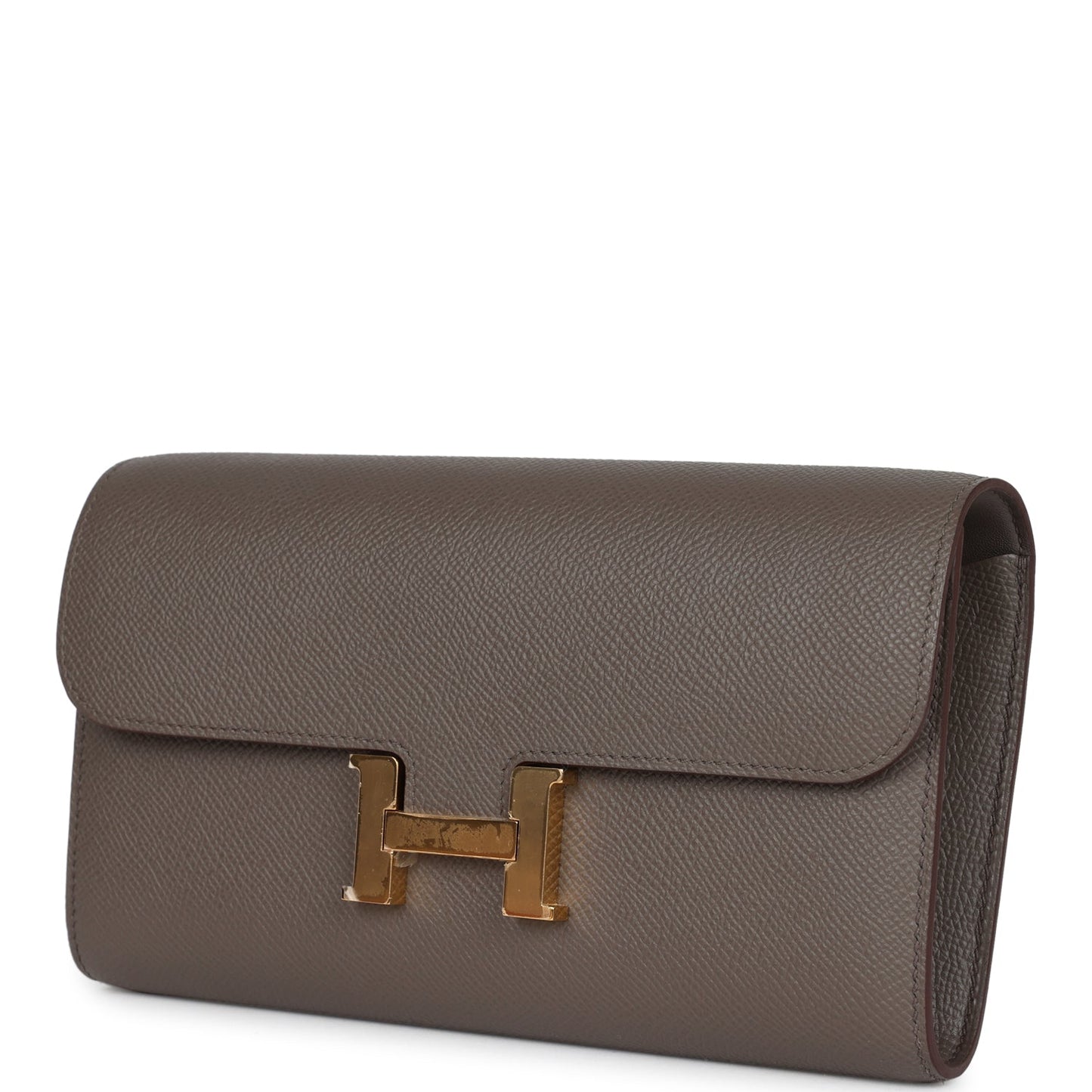 Constance Wallet To Go Etain Epsom Gold Hardware