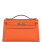 Special Order (HSS) Kelly Pochette Orange Verso Swift Gold Hardware